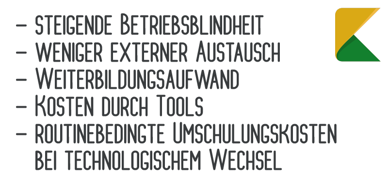 Nachteile des Inhouse Online Marketings