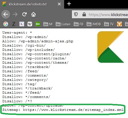 Sitemap Link in robots.txt