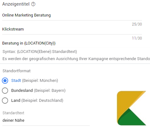 Standortplatzhalter Beispiel Google Standortplatzhalter Beispiel Google