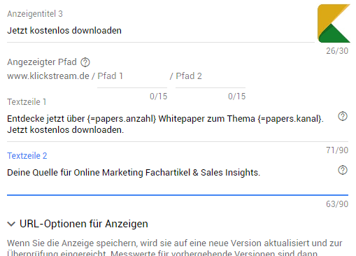 Erstellung mit Geschäftdatenfeeds Erstellung mit Geschäftdatenfeeds