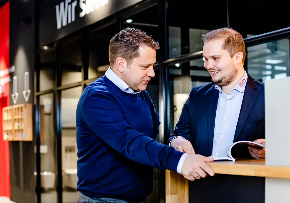 Sven Liekam und Rolf-Bernd Bracht