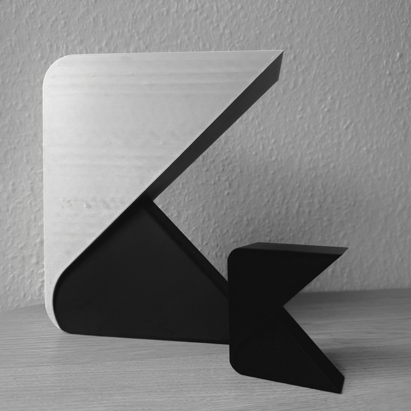 Klickstream Logo 3D Drucker