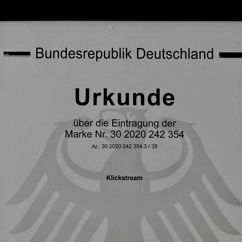 Klickstream geschützte Marke